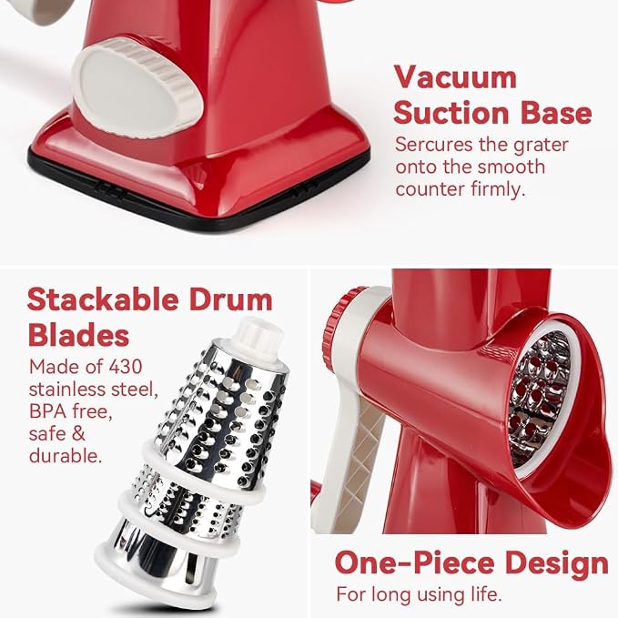 3 in 1 Manual Vegetable Cutter Machine - Image 5