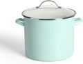 Martha Stewart Thayer 12-Quart Enamel on Steel Scratch-Resistant Stock Pot by MarthaStewart
