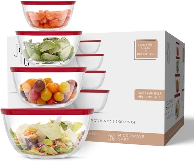JoyJolt Kitchen Mixing Bowls - Image 8