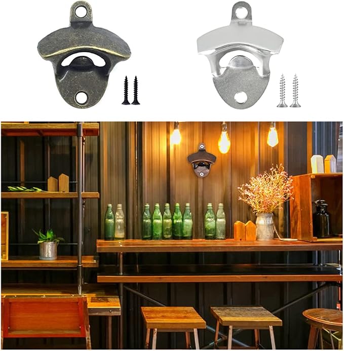 ANSLYQA 20 Pack Bottle Opener Wall Mounted, Vintage Beer Bottle Opener - Image 5