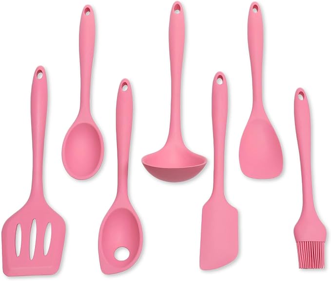 Chef Craft - Premium Silicone Kitchen Tools and Utensils Set, Non-Scratch by ChefCraft