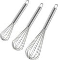 Polly Online Stainless Steel Whisk Set, 3 Packs Balloon Whisk by PollyOnline