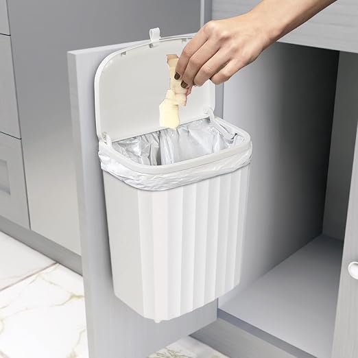 Glad Roomate Under Counter Waste Bin | Space Saving Small Trash Can - Image 6