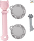 Cat Dog Food Can Lids Spoons，Silicone Pet Food Can Lids by chuyouan