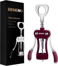 Beneno Wine Opener, Zinc Alloy Premium Wing Corkscrew by Beneno
