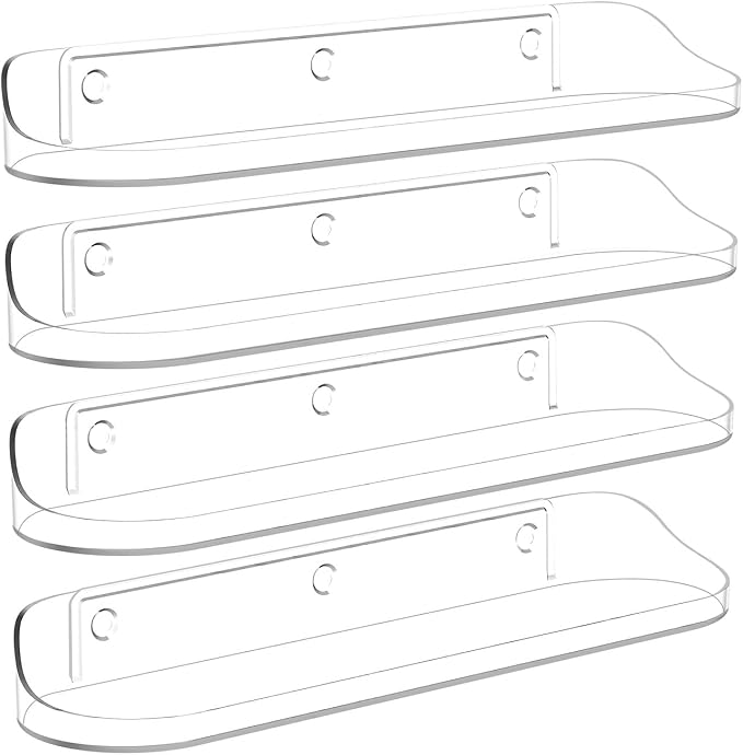 SpaceWhisper Floating Shelves for Wall, Living Room, Display Hanging Shelf by Unknown
