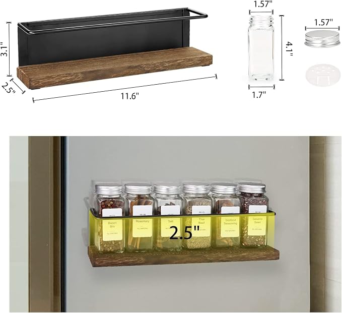 Magnetic Spice Rack Organizer - Image 3