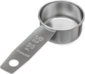 1/8 Cup Stainless Steel Measuring Cup | Sturdy Metal 30 ml | 30 cc | 1 oz | by Knupp+Co.