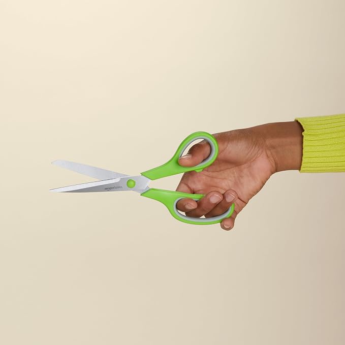 Amazon Basics Multipurpose Stainless Steel Scissors - Image 3