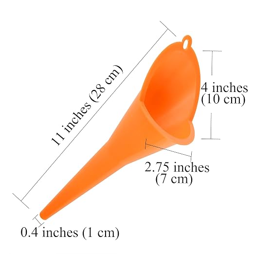 Annurssy Multi-Function Plastic Long Neck Oil Funnel - Image 5