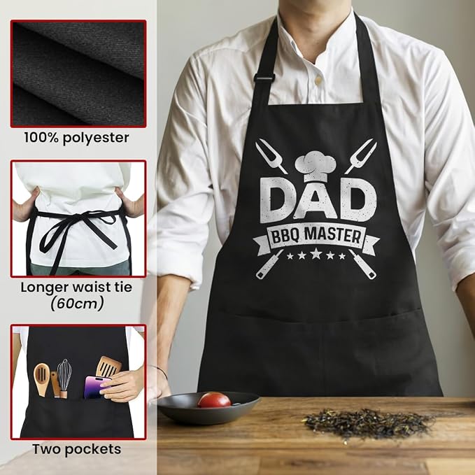 SANDJEST Funny Mens Aprons - Image 2