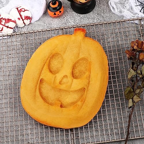 Kamehame Halloween Pumpkin Cake Pan, 8 Inches Pumpkin Cake Mold, Jack