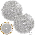 Patelai 2 Pcs Pie Weights Chain, 316 Stainless Steel Baking Tool,8