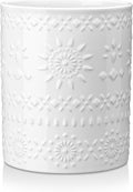LOVECASA Extra Large Kitchen Utensil Holder, 7.2" Ceramic Farmhous Utensil by LOVECASA