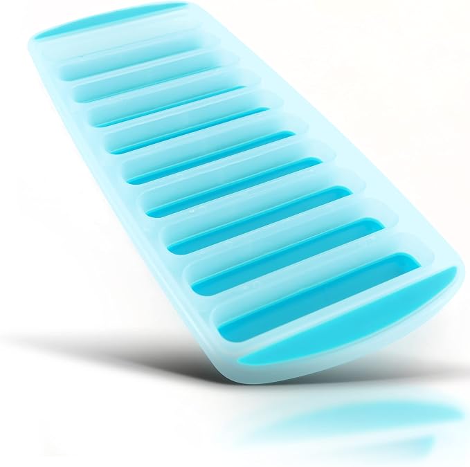 Meadow Lane Ice Stick/Cube Tray, Teal Blue, Narrow and Long - Image 8