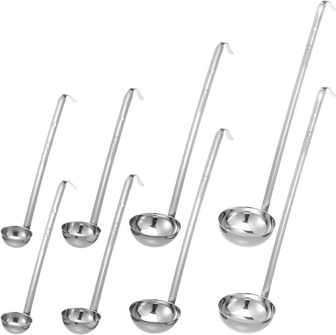 8pcs Stainless Steel Soup Ladle - Image 8