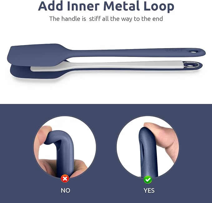 14in Extra Large Silicone Spatula: U-Taste 600ºF Heat Resistant Flexible - Image 8
