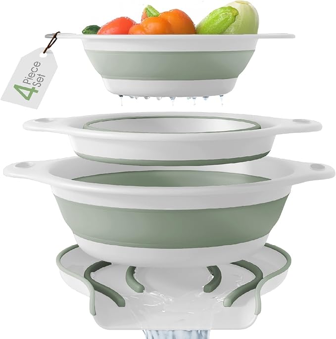Gevoli Collapsible Colanders Food Strainers by Gevoli