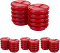 GoodCook Meal Prep Containers Set Microwave & Dishwasher-Safe Round Food by GoodCook
