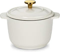 CAROTE 2QT Enameled Cast Iron Dutch Oven Pot by CAROTE
