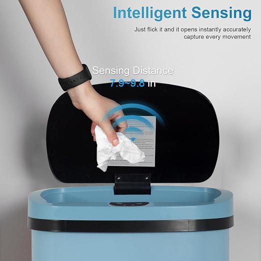 FDW Garbage Can 13 Gallon 50 Liter Kitchen Trash Can - Image 3