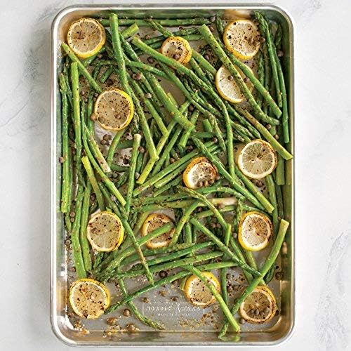Nordic Ware Half Sheet with Grid and 3 Piece Baker's Delight Aluminum