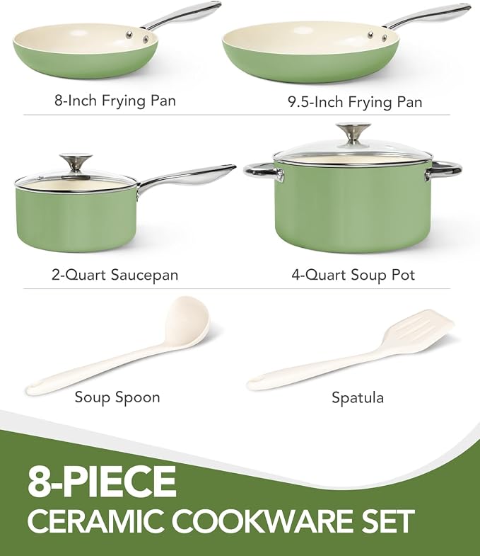 MICHELANGELO Pots and Pans Set Non Stick - Image 7