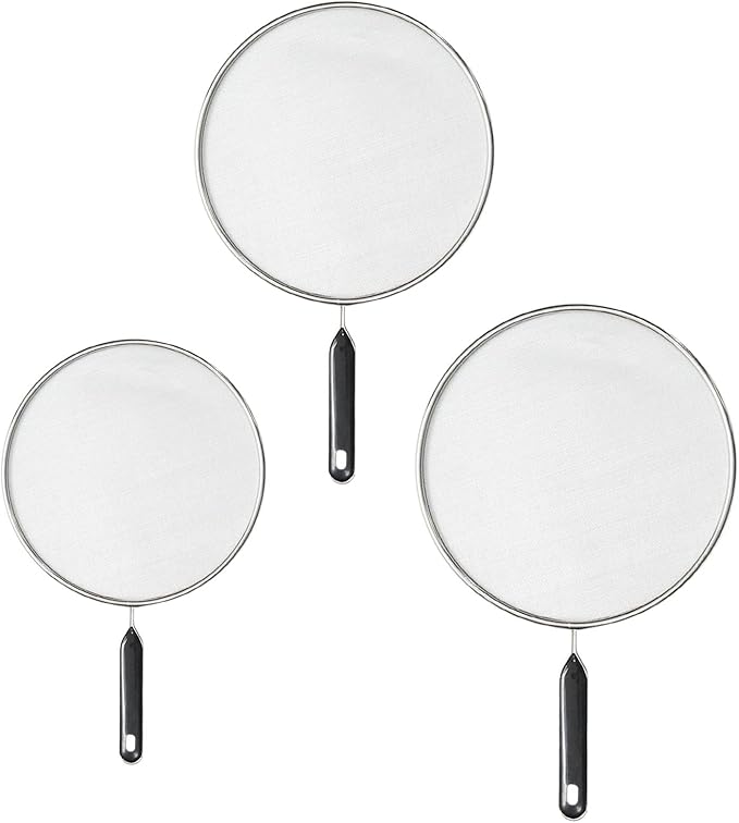3 Pcs Splatter Screen for Frying Pan by Unknown