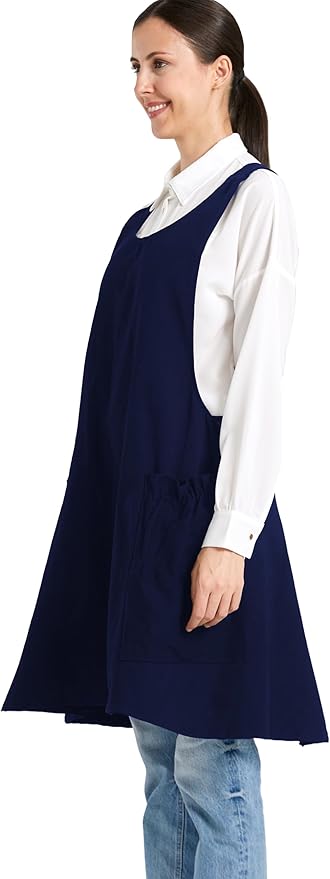 Cozy Adjustable Cross Back Aprons by APRONNER