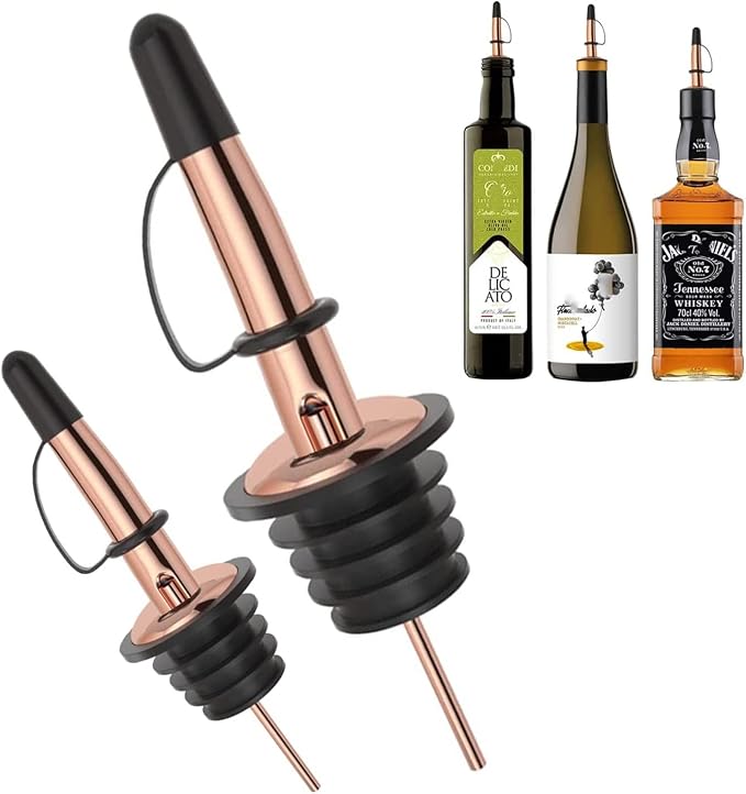 Pafusen 6 Pack Liquor Bottle Pourers, Liquor Pour Spout - Image 2