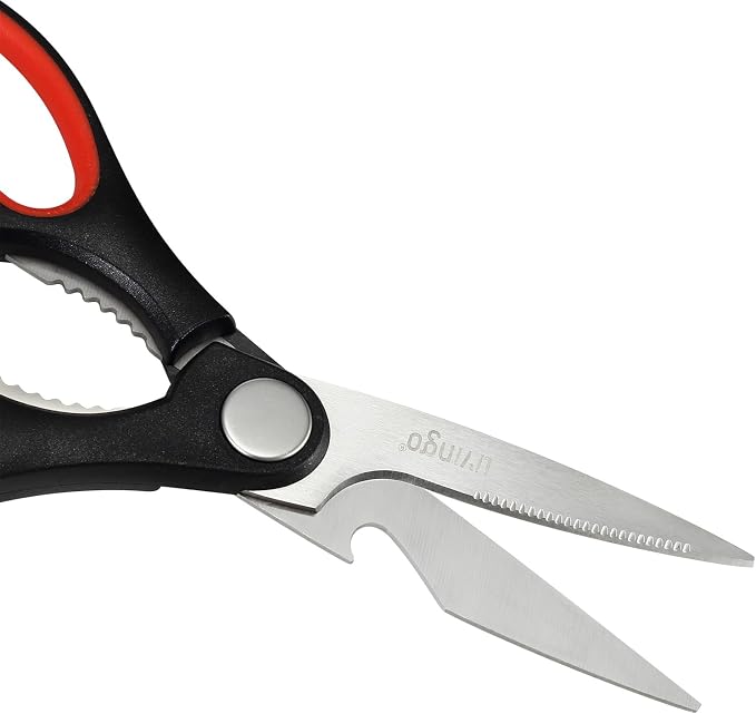 LIVINGO 8" Kitchen Scissors All Purpose - Image 4