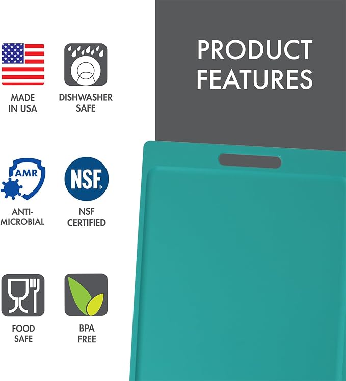 Dexas NSF Certified Polysafe Cutting Board - Image 3