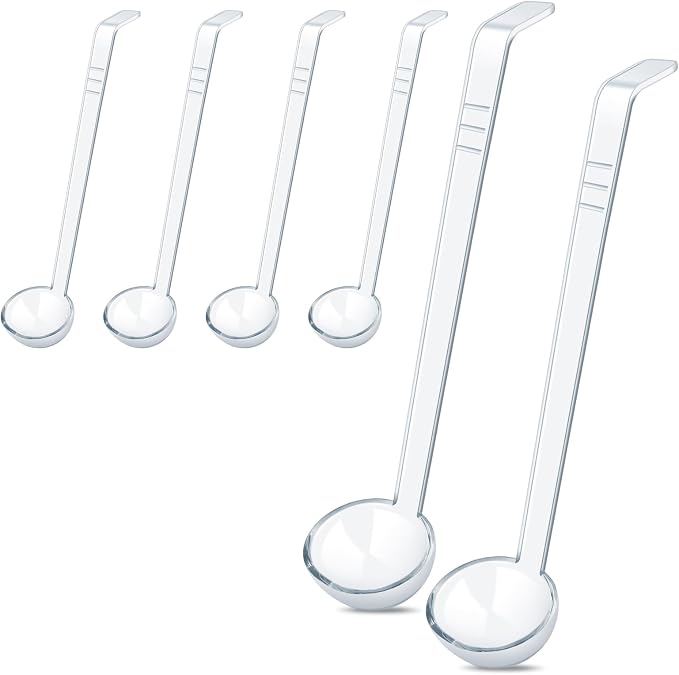 6 Pcs 1 Oz Small Ladle 10.4 Inches Mini Ladles by Unknown