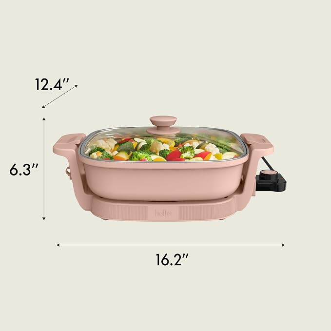 bella Make & Take Electric Skillet, Fits-anywhere™ kitchenware, EverGood™ - Image 8