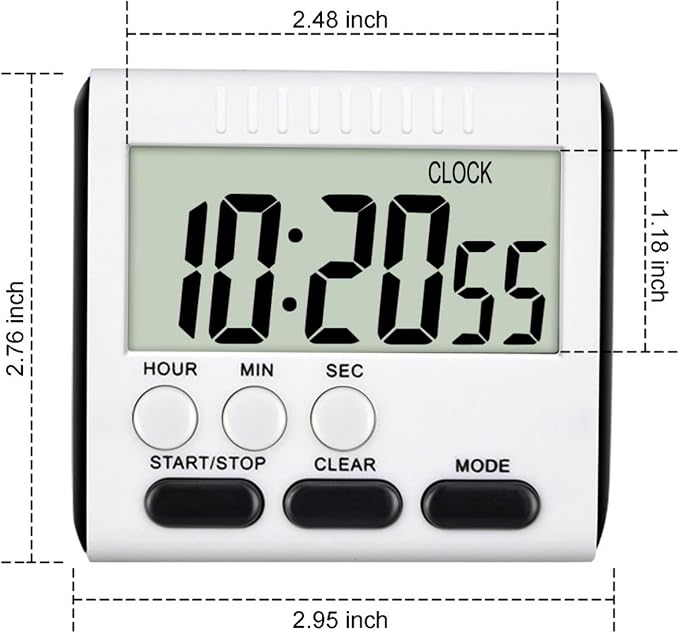 Xuhal 15 Pack 24 Hours Kitchen Timer - Image 2