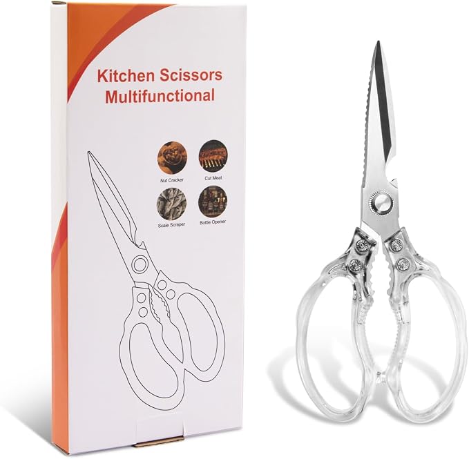 CGBE Kitchen Scissors, Heavy Duty Food Scissors - Image 7