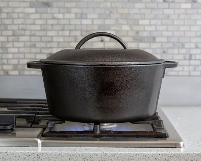 Lodge Cast Iron Dutch Oven - Image 3