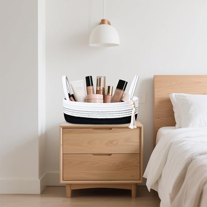 ABenkle Small Storage Basket for Toilet Tank Top - Image 7
