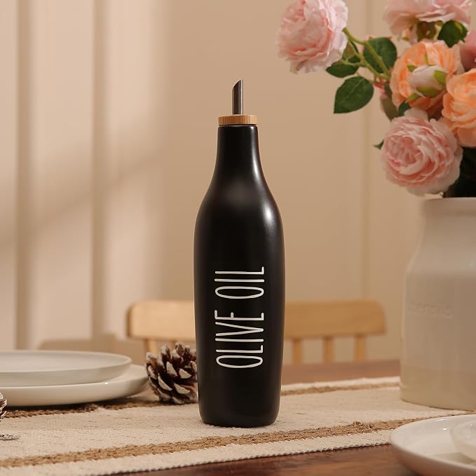 HOMCDALY Ceramic Olive Oil Dispenser - Image 5