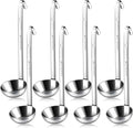 8 PCS Stainless Steel Ladle Soup Handle Ladle by LiveNaturallyLiveBarafat