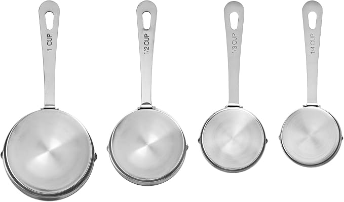 Amco Stainless Steel Measuring Cups - Image 2