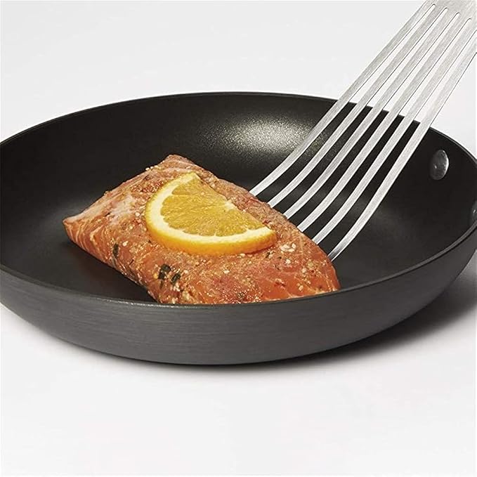 Fish Spatula, 2 Pack Stainless Steel Metal Spatula, Slotted Spatulas - Image 6