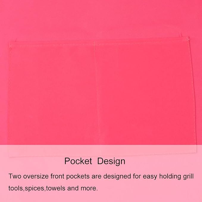 SINLAND Kids Apron with Pocket 2 Pack Children Chef Apron - Image 5