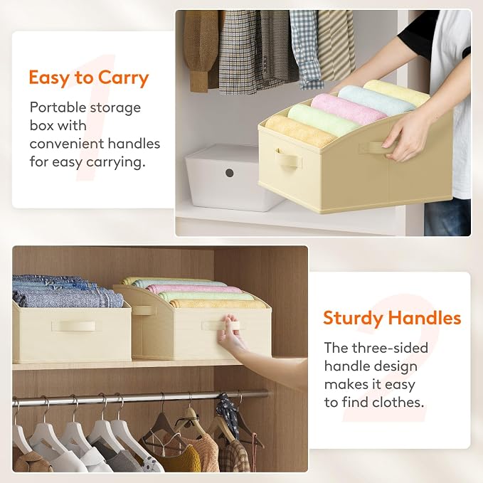 Lifewit Trapezoid Closet Storage Bins - Image 4