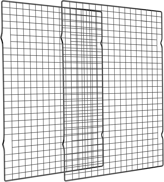 Briout Cooling Rack for Baking, Thick Wire Cookie Rack for Cooking, Oven Safe by Briout