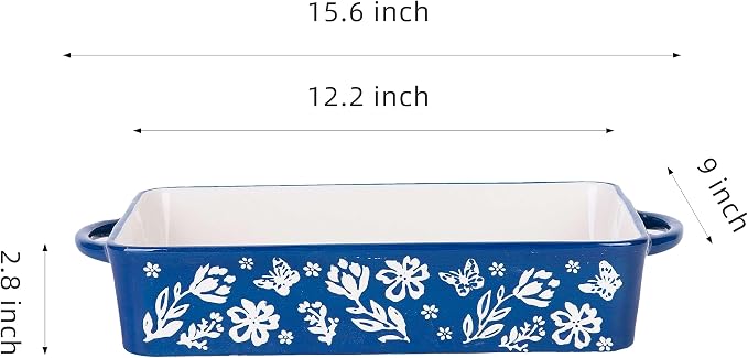 Wisenvoy Casserole Dish 9x13 Baking Pan Casserole Dishes - Image 7