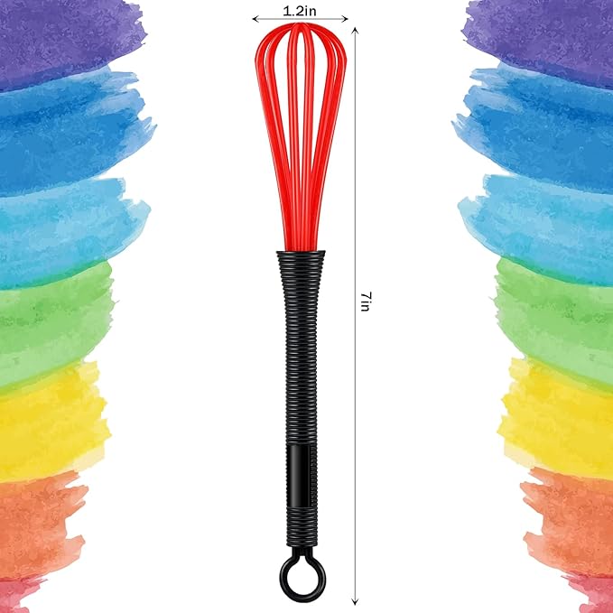 12 Pack Hair Color Whisk Mini Whisk - Image 2