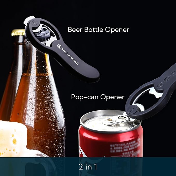 KITCHENDAO 2 in 1 Magnetic Beer Bottle Opener - Image 2