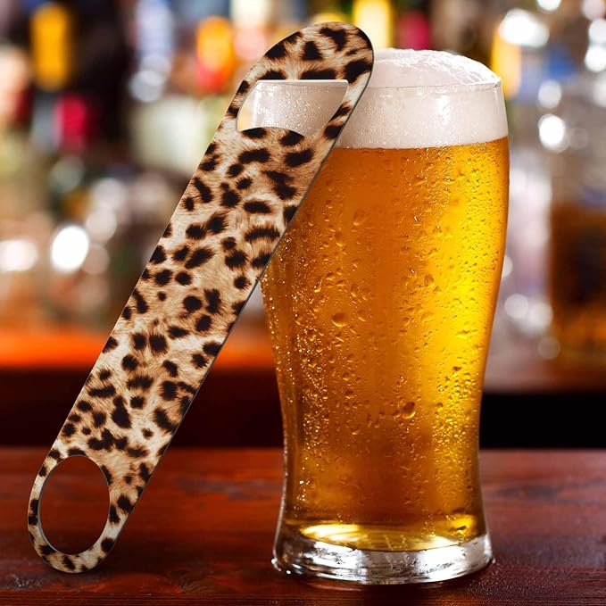 Leopard Pattern Stainless Steel Bottle Opener Cheetah Animal Print Beautiful - Image 5