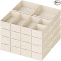 Criusia Drawer Organizer Clothes, 24 Pack Dresser Organizer by Criusia
